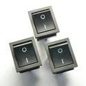 PHISCALE 10 шт./лот 3 Pin 16A 250 в красную кнопку светильник кулисный переключатель KCD3-101N KCD2 включения выключения кулисный выключатель питания