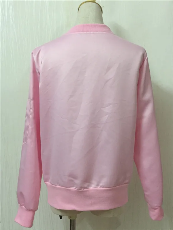 Осеннее и зимнее пальто на молнии легкая женская куртка EBD5177|coat zipper|autumn and winter