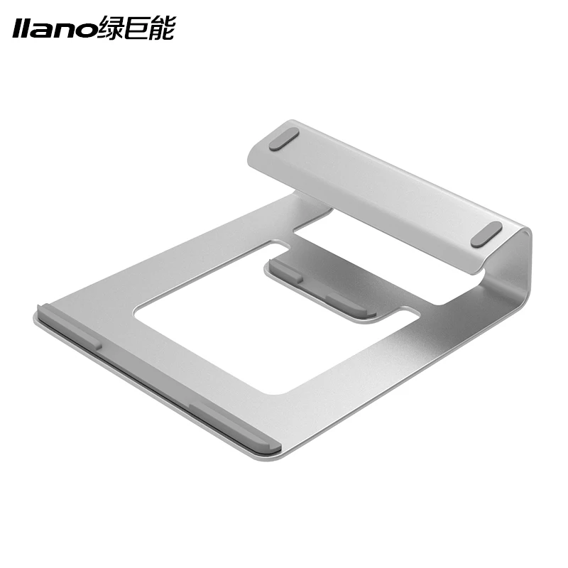 Серебряный алюминиевый ноутбук Стенд Подставка для планшета универсальный Apple