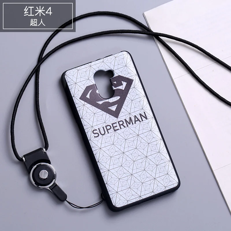 Для Xiaomi Redmi 4 чехол Живопись кремния ТПУ Мягкая задняя крышка для Coque redmi4