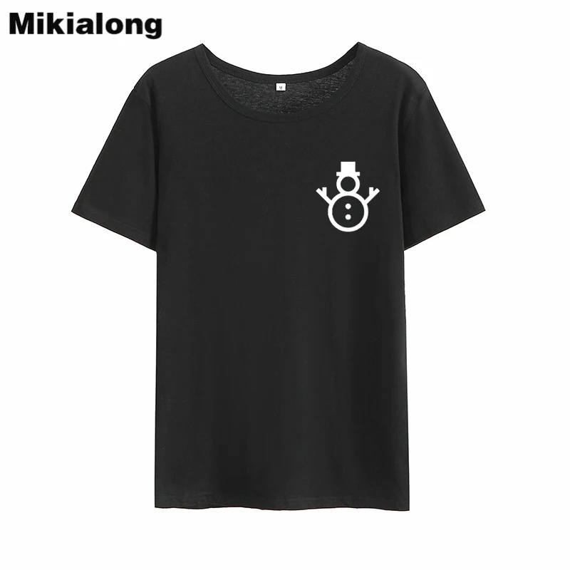 DAIQIANNI 2018 лето мультфильм хлопок Новый Kawaii Для женщин топы Панк Harajuku Графический