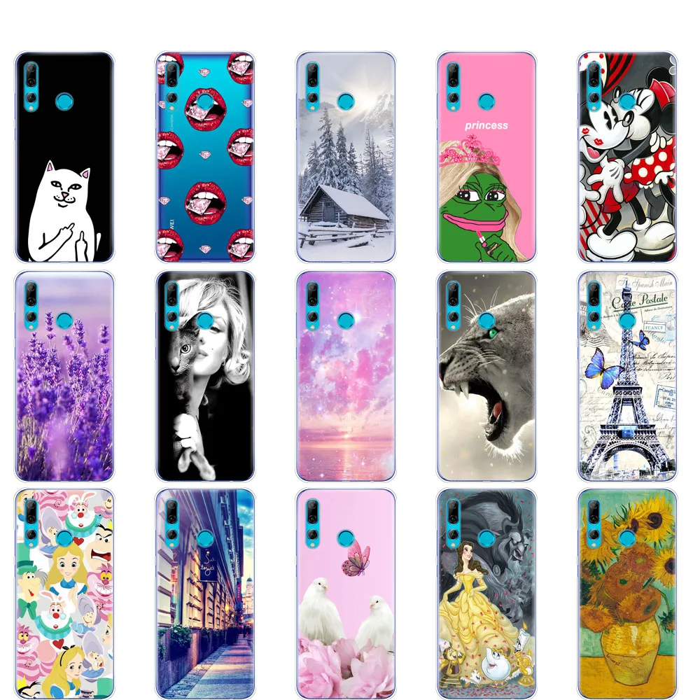 For Huawei P Smart PLUS 2019 Case Silicone Soft TPU phone Cover Bumper PSmart coque |