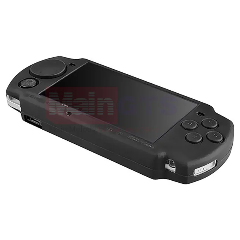 Черный мягкий силиконовый резиновый чехол для psp 2000 3000 игровой контроллер мягкий гелевый защитный чехол