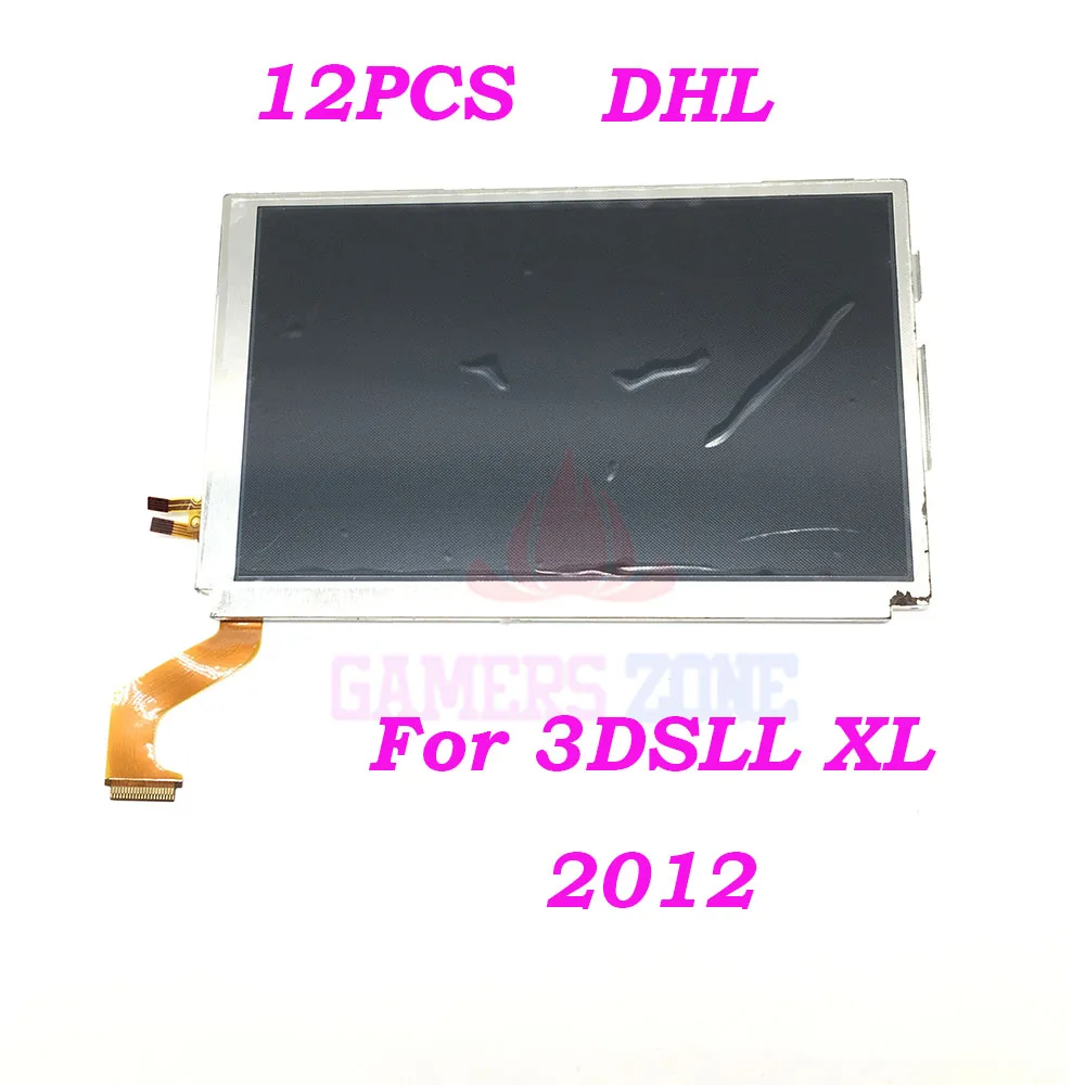 12 шт. DHL потянутая Подлинная Замена для Nintendo 3DS XL LL N3DS Верхний ЖК экран|3ds xl display|upper