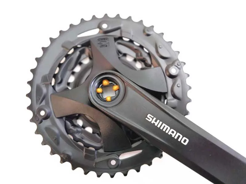 SHIMANO ACERA FC MT100 MTB Картер Звездочка 22/32/40T Кривошип в сборе Аксессуары для велосипеда