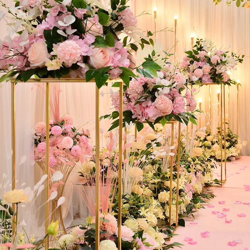 

New Wedding Ceterpiece Flower Artificial 40cm Flower Ball Table Decoration Home Party Floral Stage Arrangement Flowers