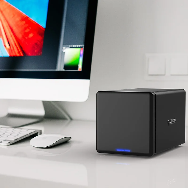 ORICO NS400C3 Type-C HDD Enclosure sata Serial Port External Desktop HDD Enclosure USB3.1 40TB expansion