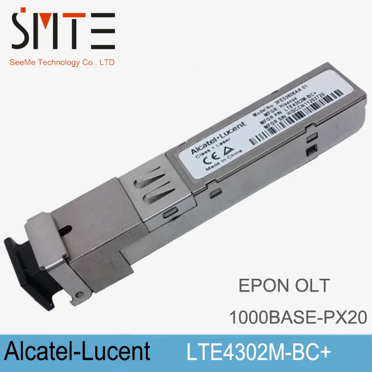 Alcatel Lucent LTE4302M BC + EPON OLT PX20 одномодовый приёмопередатчик типа SFP 1 25G TX1490/RX1310nm 20 км|module