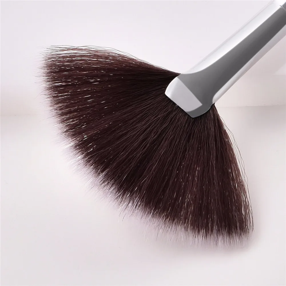 Кисти для макияжа в форме веера косметические кисти brochas maquillaje смешивание