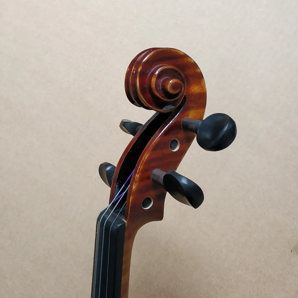 Копия Stradivarius 1715 ручной FPVN03 скрипки+ углеродного волокна лук пены чехол