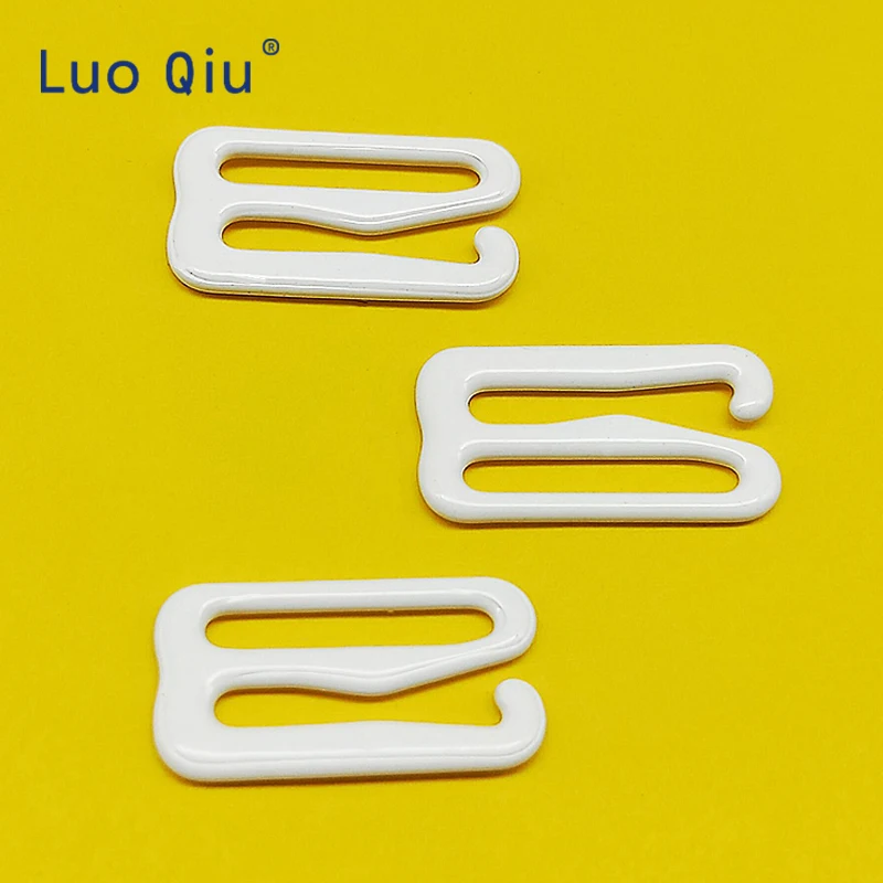 Luo Qiu 45 шт./лот белый металлический бюстгальтер регулируемый ремешок пряжка