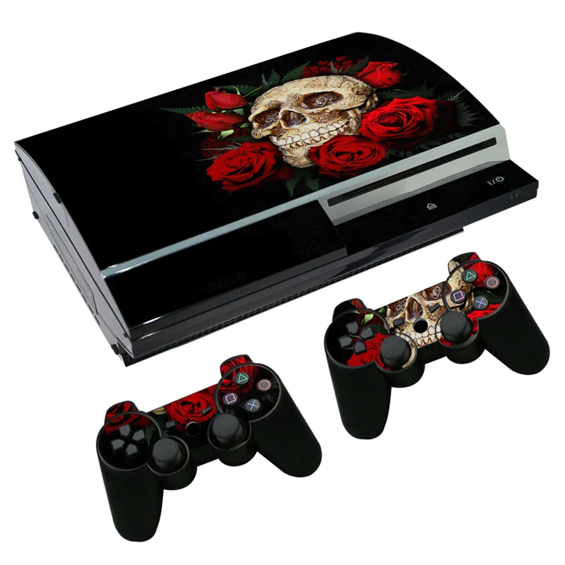 Каратель кожи Стикеры наклейка для PS3 жира Игровые приставки 3 консоль и контроллеры для PS3 жира шкуры виниловая клеящаяся пленка