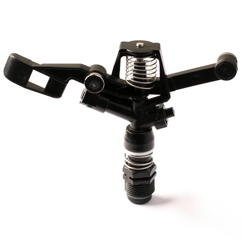 4 шт. 3/4 дюйма черная наружная проволока вращающаяся Распылительная насадка