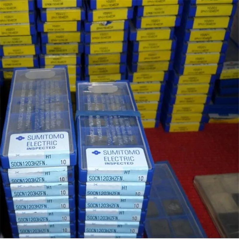 WCMT050308FN ACZ330 Оригинальный SUMITOMO карбида вставки 10 шт./лот бесплатная доставка|carbide