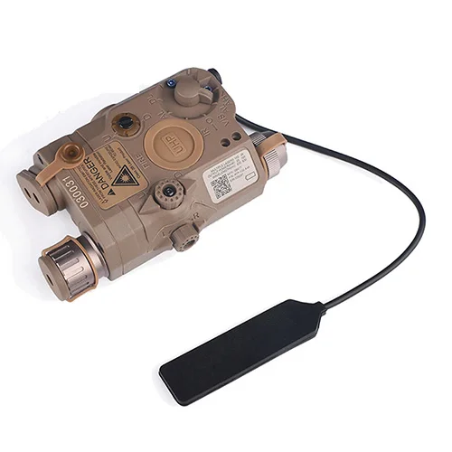 Airsoft LA 5 красный лазер ИК светодиодный фонарик внешний вид UHP PEQ 15 LA5C Тактический
