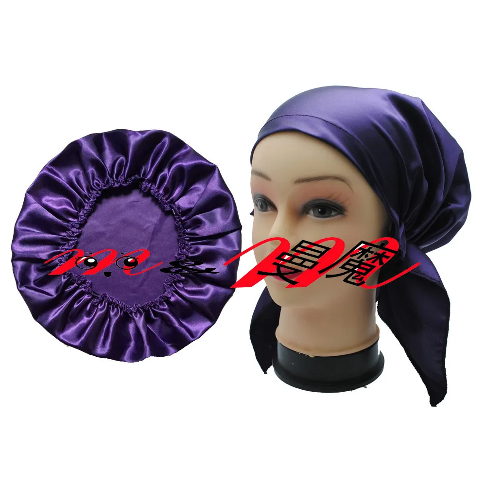 Модные Сатиновые Кепки из 100% полиэстера 2 шт. одного набора атласная Кепка 1 +