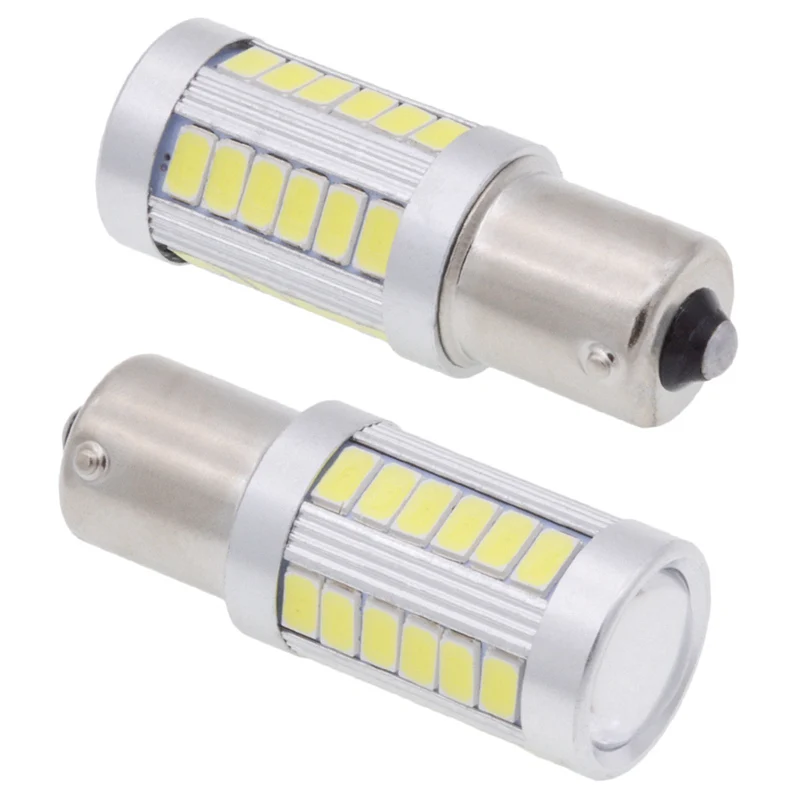 Katur 2x1156 BAU15S PY21W 7507 светодиодные лампы для автомобилей указатели поворота 6000K белый