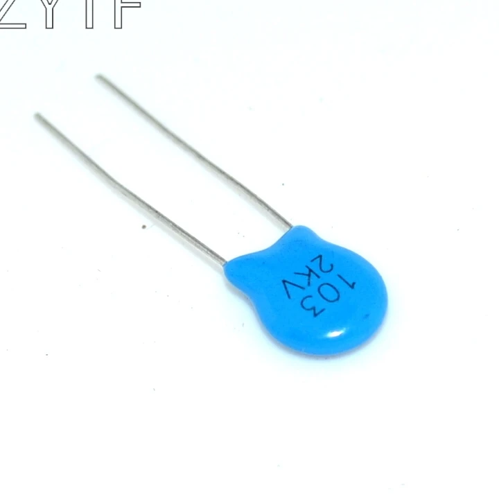 100 шт./пакет высокого напряжения 2KV 103 10NF 2000 В керамические конденсаторы|ceramic