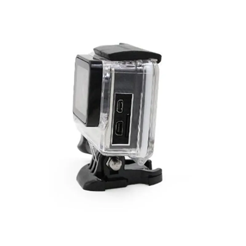 Защитный чехол со скелетом для Gopro hero 4 3 + аксессуары камеры защитный с боковым