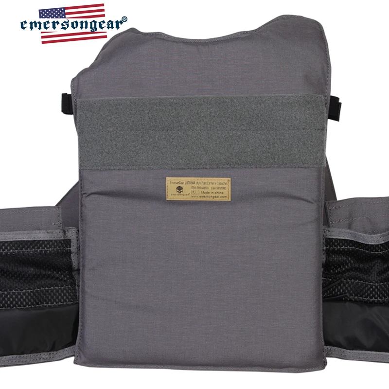 Emerson gear Emerson Body Armor LBT6094A стиль тактический жилет пластина Перевозчик W 3 мешочки военная армия, для страйкбола gear Wolf серый