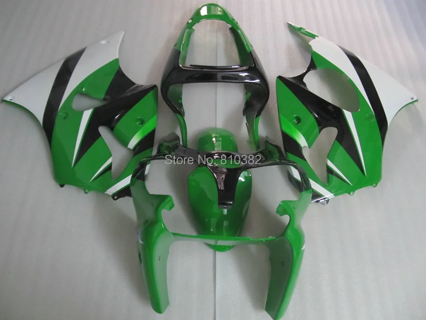 Комплект обтекателей для мотоцикла KAWASAKI Ninja ZX6R 00 01 02 636 2000 2001 2002 комплект зеленого