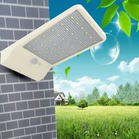 36 led wireless solar light outdoor decor waterproof pir motion sensor led solar wall lamp for outdoor yard garden lamps