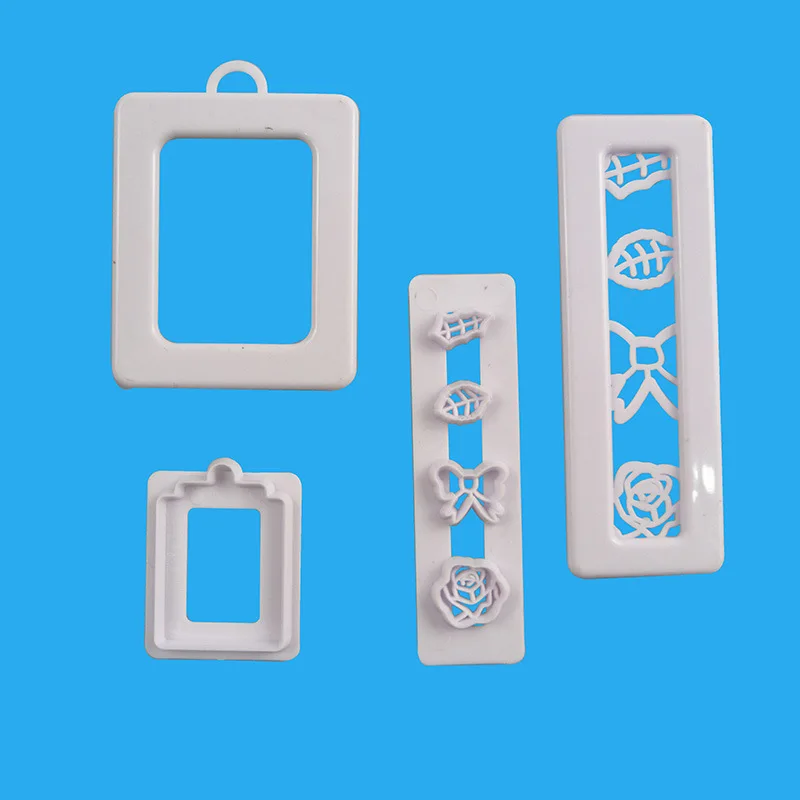 4 шт. Подарочная коробка форма для помадки украшение торта желе печенья сахара