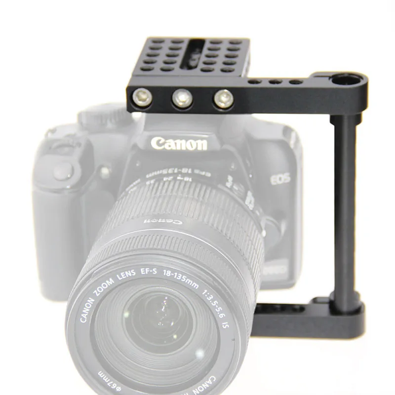 DSLR видеокамера клетка комплект стабилизатор поддержка Baseblate для canon nikon panasunic устойчивый Fotografia аксессуары C1137