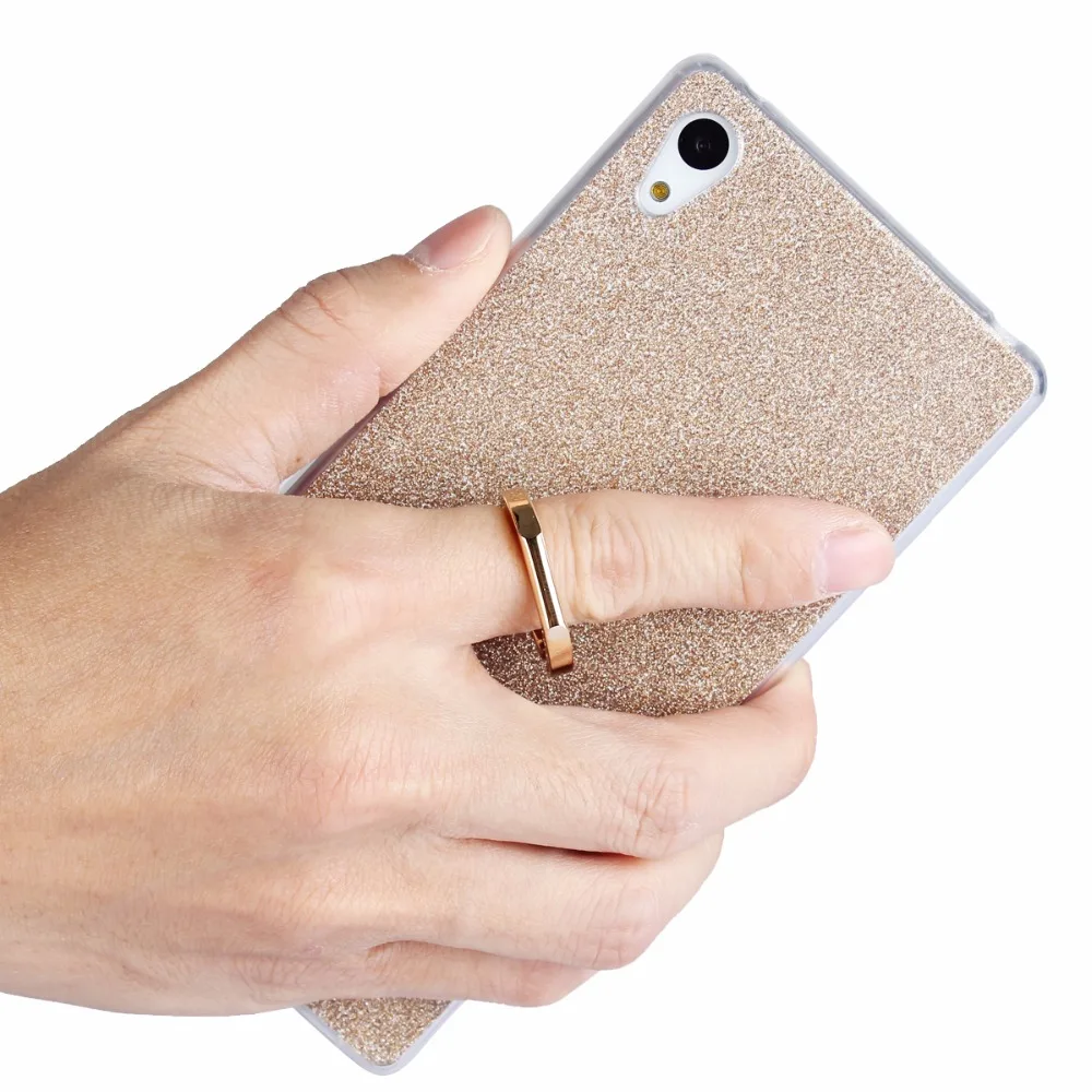 Для Sony Xperia Z4 силиконовый чехол розовый блеск стенд ТПУ мягкий для Z3 + Dual плюс Neo e6533