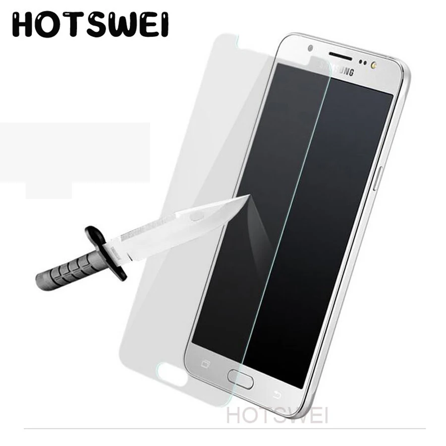 HOTSWEI закаленное стекло для samsung Galaxy J3 (6) 2016 J320 J3109 Стекло 9H 0 26 мм Защитная пленка