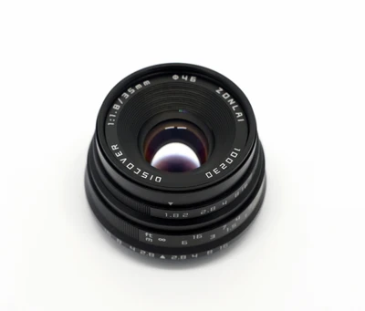 35 мм f1.8 стандартное фиксированное фокусное расстояние ручная фокусировка для canon eos-m M5 M6 sony e a6500 fujifilm xt3 xt30 OLYMPUS Panasonic gf9 gh4