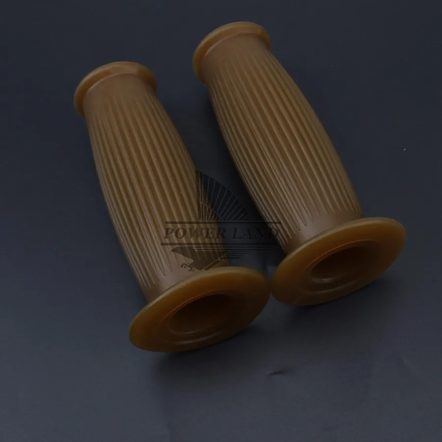 Для Honda Suzuki Kawasaki Триумф royal enfield Кафе Racer Bobber Clubman Ретро Винтаж резиновая рукоятка Руль управления для мотоциклов ручкой 6 цветов