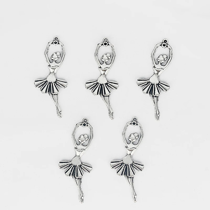 10 шт. Танцующая планета танцовщица балетки кулон ожерелье ювелирные изделия|charm