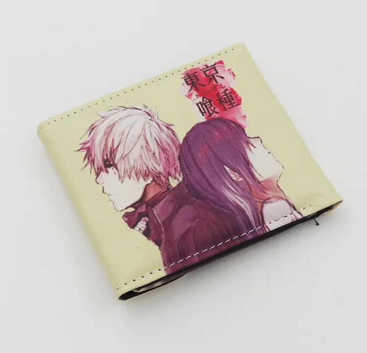 Японский аниме Токийский Гуль канеки Кен Кирисима тоука PU короткий кошелек Тип B |