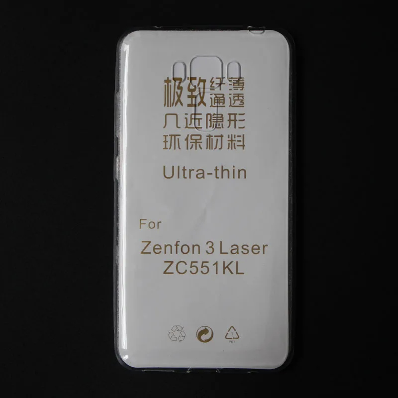 Чехол из ТПУ для ASUS ZenFone 3 Laser (ZC551KL) прозрачный чехол задняя крышка 5 дюйма|tpu case|cover