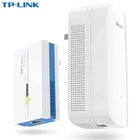 1 пара TP-LINK 2,4 Мбитс беспроводной сетевой адаптер TL-PA1000W + PA1000 5 ГГц Dualband AC1200 HomePlug для IPTV STB DVB PLC