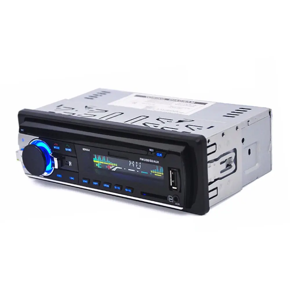 Bluetooth стерео аудио в-тире FM MP3 радио плеер с AUX-IN SD USB DC 12V MP3WMA автомобиль радио плеер