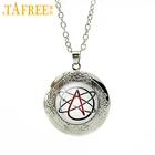 TAFREE символ атеиста модные Atheist свадебные подарки atheist логотип Atheism движение медальон ожерелье T523