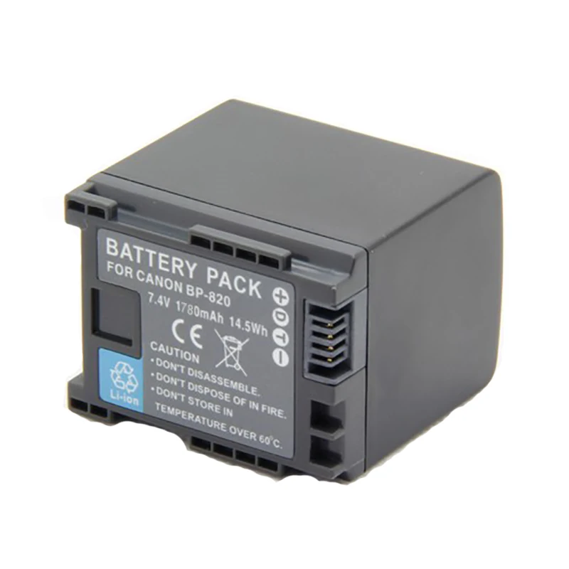 Laipuduo 1780 мАч 100% новая сменная батарея для камеры Canon BP 820 XA35 XA30 HF S10 S11 S20 S21 S30 S100| |