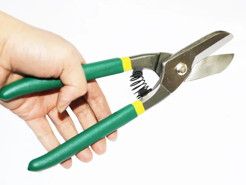 10 дюймов ножницы для резки листового металла tin snips прямой ручкой | Инструменты