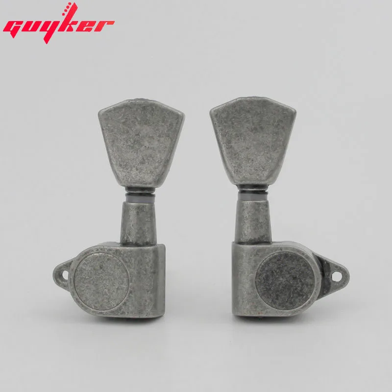 1 набор головок гитарной машины 3L3R трапециевидный тюнинговый ключ Peg Tuners Замена
