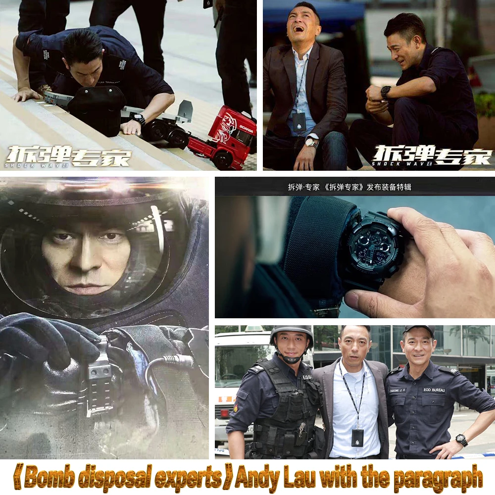 Casio часы мужчины г шок топ роскошный набор военный хронограф светодиодные