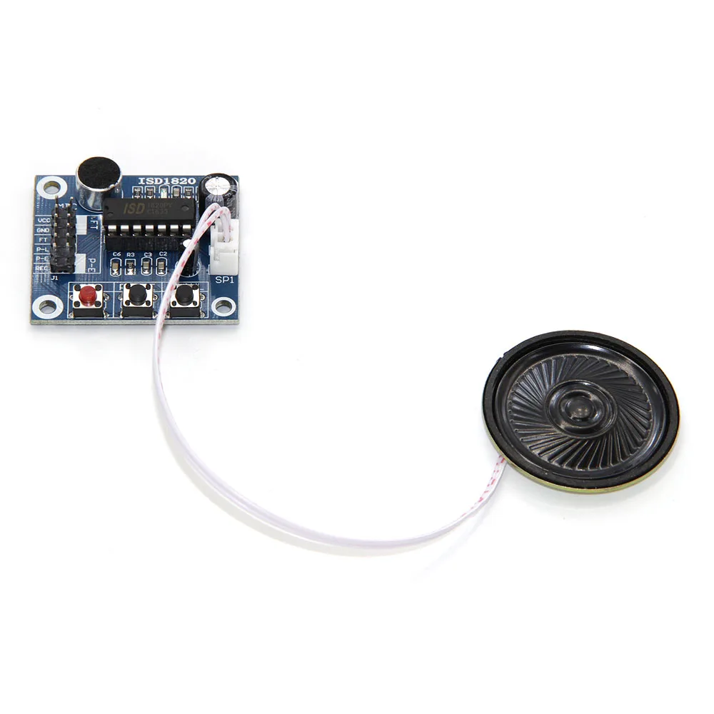 ISD1820 Voice Recording Recorder Module With Mic Sound Audio Loudspeaker New | Электроника