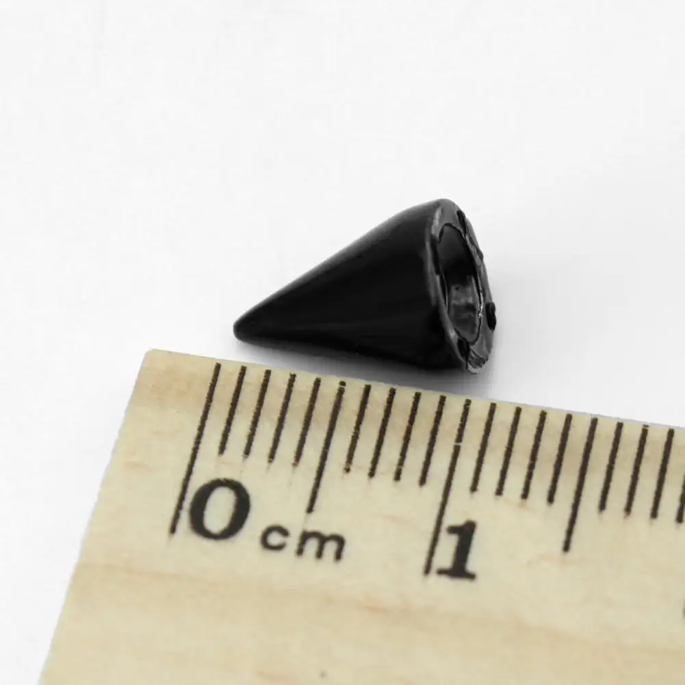 Заклепки в виде пуль черного цвета 100 шт. металлические шпильки винты сделай сам