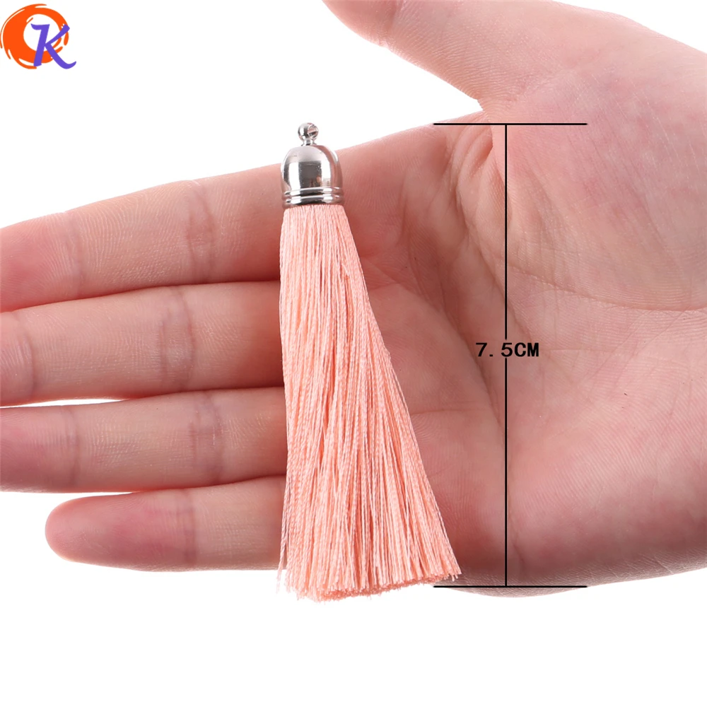 Украшения ручной работы/Сделай сам/шапка из родия и меди с кисточкой/фурнитура