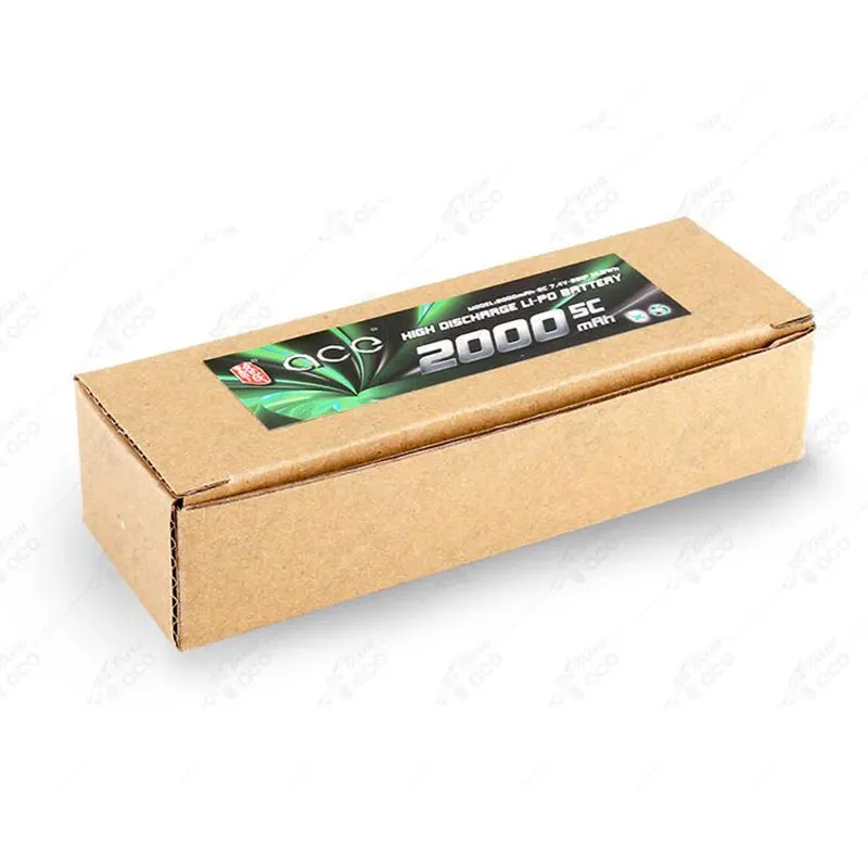 Аккумулятор Gens ace Lipo 2000 мАч 2S 3S 5C с разъемом Futaba EHR для контроллера Flysky Контроллер