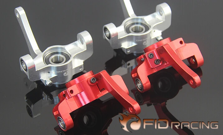 FID Передняя втулка транспортера удлинитель для Losi DBXL desert buggy XL серебристо красный