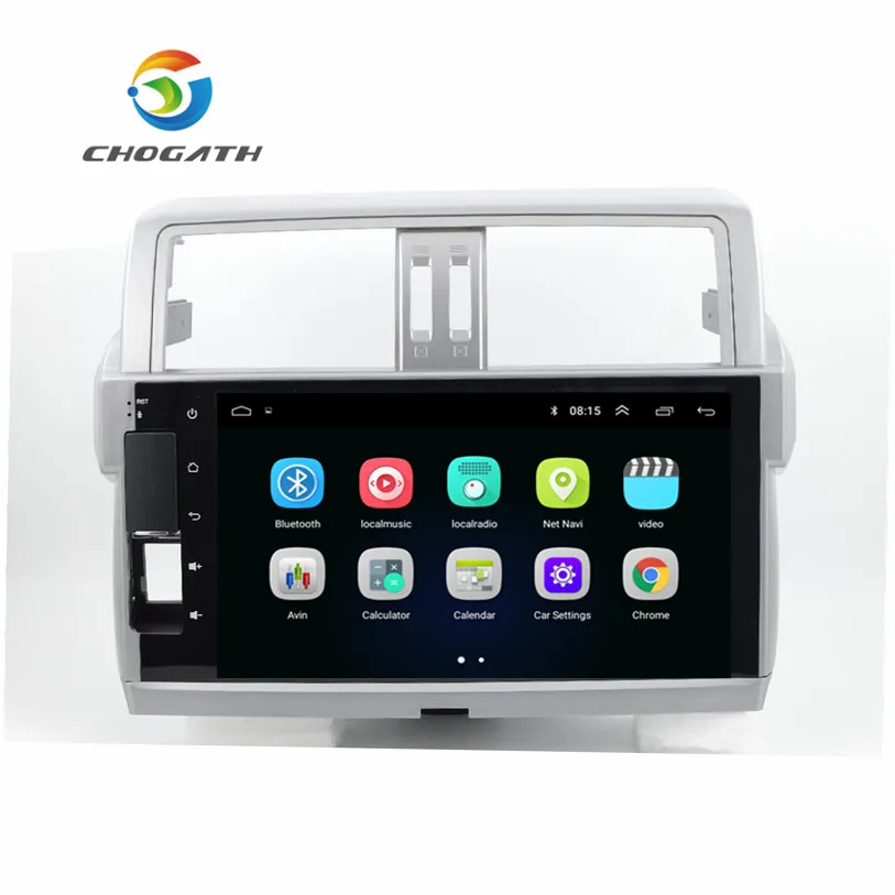 Автомобильный радиоприемник ChoGath 9 дюймов 4 ядра Android 0 GPS навигация плеер для Toyota