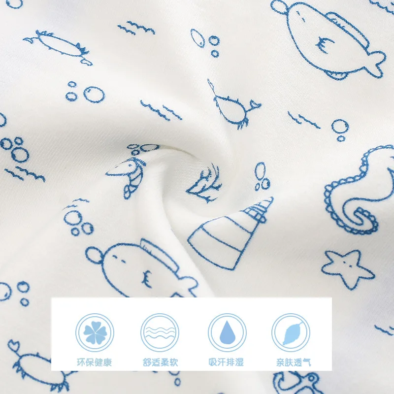 3 шт./лот детское хлопковое нижнее белье с принтом для мальчиков милые