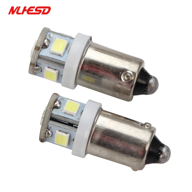 500 шт. 6 3 V BA9S 5 SMD 3528 Светодиодный не полярности анти-мерцание переменного тока с